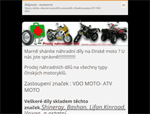 Tablet Screenshot of helpmoto.cz